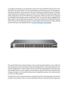 An Expert Review of HP 2530-48 Switch 48 Ports for Network Professionals