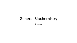 General Biochemistry carbohydrates overview (2)