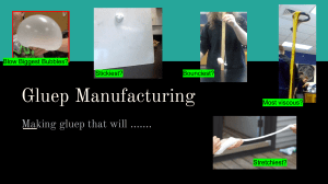Gluep Manufacturing