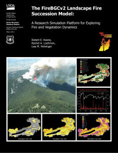 Landscape Fire Succession Model