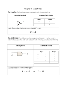 Logic Gates Handouts (completed)
