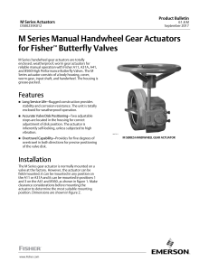 series-manual-handwheel-gear-actuators