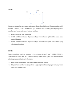 Tugas 4 Aksial-Lentur