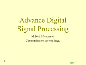 Multirate-signal-processing