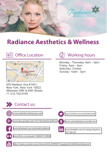 Radiance Aesthetics   Wellness