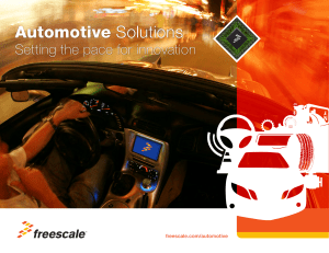 FreeScale ADAS and Vehicle Electronics