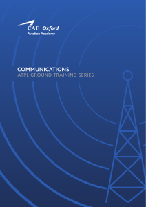 CAE Oxford Aviation Academy - 090 Communications (ATPL Ground Training Series) - 2014