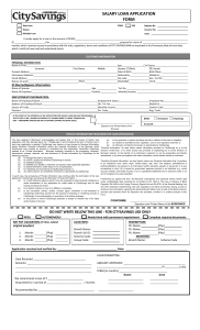 Loan Application Form with Pretermination 05092019