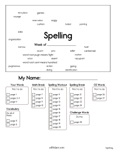 3rd-grade-spelling-worksheets