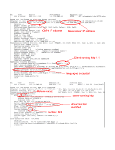 Wireshark HTTP 2017-EE-257  Labreport