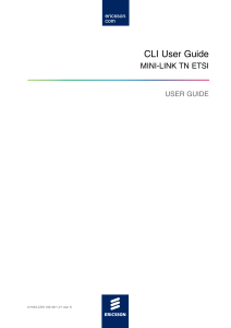 CLI user guide