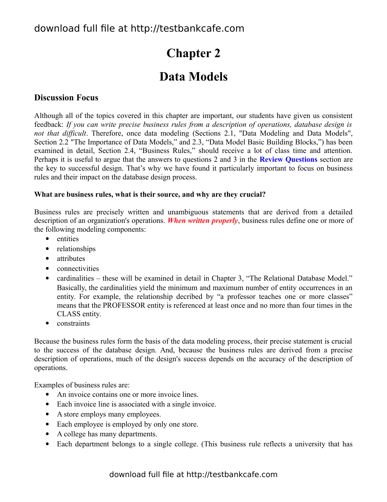 M02 Database Lab.docx - Create a Crows Foot ERD for each of the following  descriptions. Note that the word many merely means more than one in the