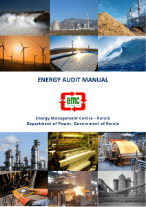 Energy audit Manual