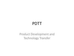PDTT scale up