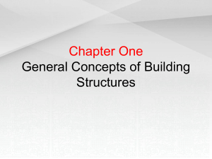 Chapter 1 General Concepts of structures