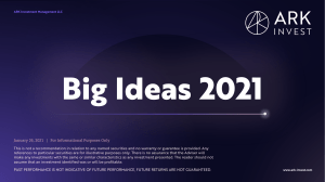 ARK–Invest BigIdeas 2021