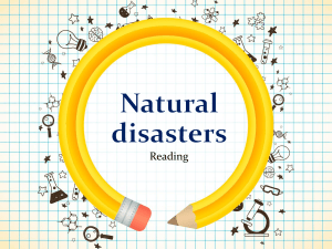 natural disasters 2 presentation