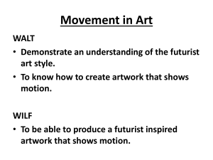 Movement in Art presentation
