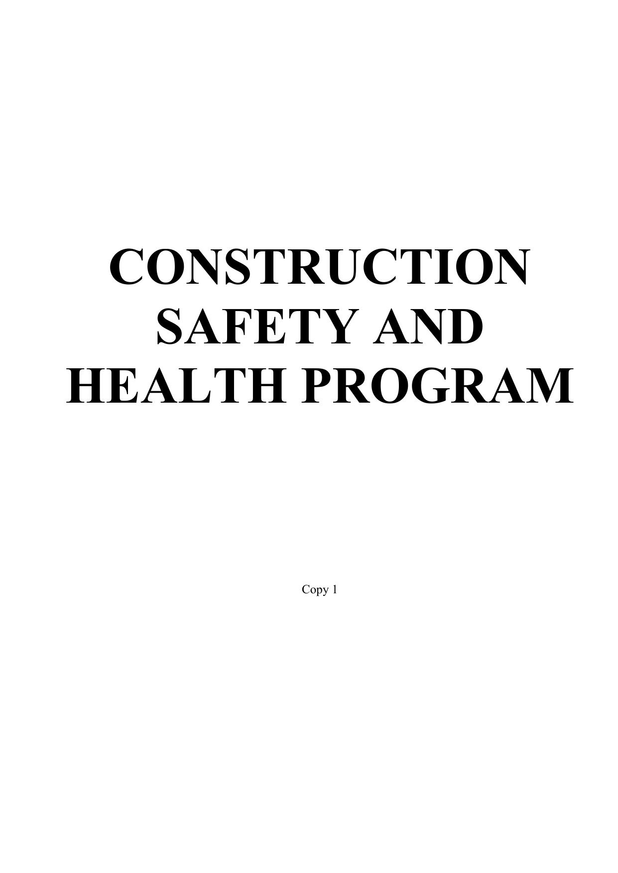 construction-safety-and-health-program