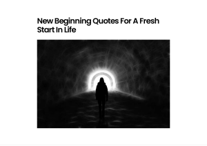 motivation-quotes-New Beginning Quotes For A Fresh Start In Life