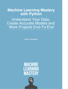 Machine Learning Mastery With Python ( PDFDrive )