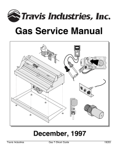 Travis Industries Service Manual 17601190