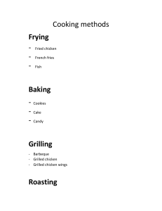 Cooking methods - EMELO