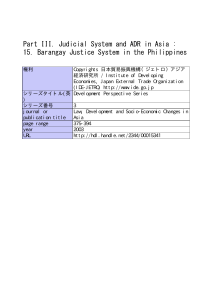 Barangay Justice System Phil