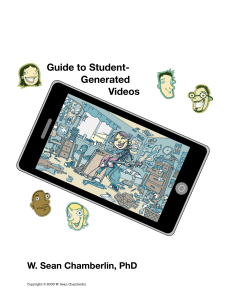 Guide to Student Generated Videos reduced