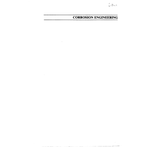 Corrosion Engineering Document