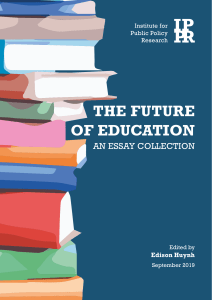 [search 'values'] future-of-education-sept19