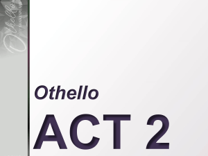 Othello Act 2