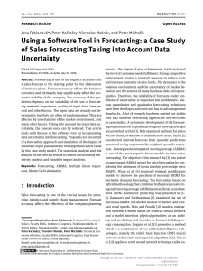 using-a-software-tool-in-forecasting-a-case-study-of-sales-forecasting-taking-into-account-data-uncertainty