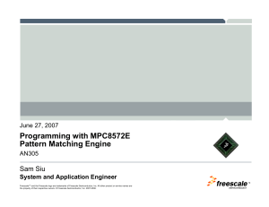 TP MPC8572E PROGRAM PME