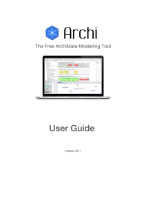Archi User Guide