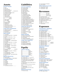 ACCOUNTS stuy guide