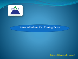 Know All About Car Timing Belts