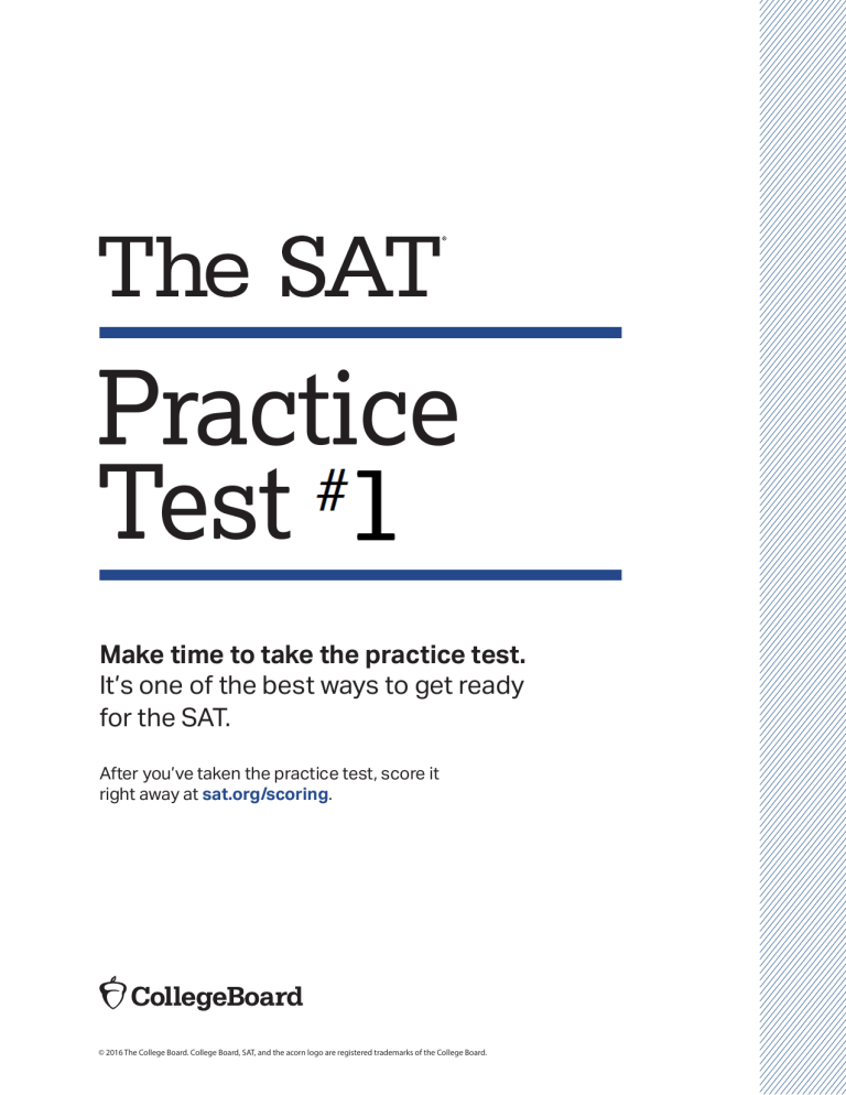 Pdf Sat practice test 1