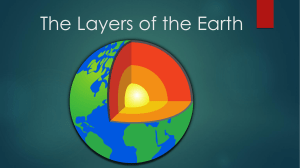 The Layers of the Earth