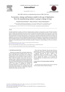 Ecosystems strategy business models in the age of digitization(2016)