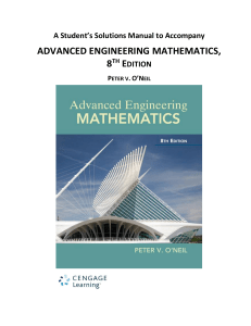 Advance Math 8th edition solution