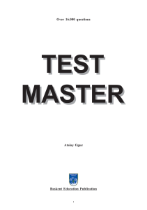 LEO Test master