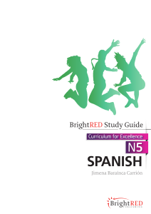 Bright Red N5 Spanish BOOK