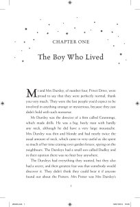 harry potter and philosophers stone by jk rowling extract