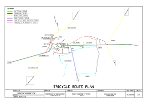 TRICYCLE ROUTE PLN-Model
