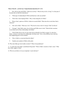 Master Harold and the Boys Comprehension Questions Part 1