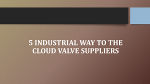 5 Industrial Way to the Cloud Valve Suppliers