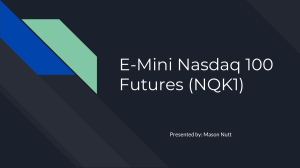 Nasdaq Futures report