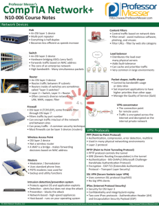 CompTIA Network+ N10