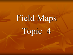 Field Maps&Isolines